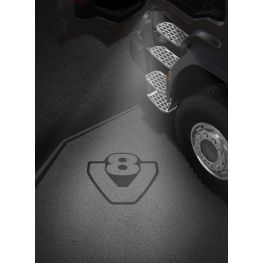 2819981 Scania 迎賓燈套件 - V8 符號標示牌。